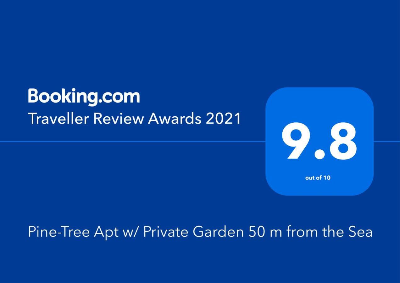 Pine-Tree Apt W/ Private Garden 50 M From The Sea 골렘 외부 사진
